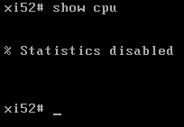 DataPower statistics cli command