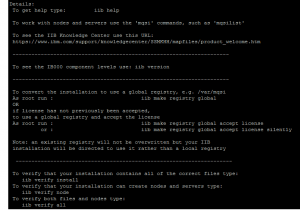 iib command in IIB v10