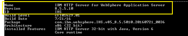 IBM HTTP Server Version 8.5 Fix Pack 10