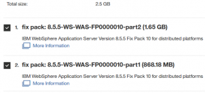 WebSphere Application Server v8.5.5 Fix Pack 10 update