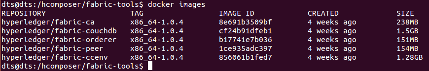 Hyperledger Composer Installation process