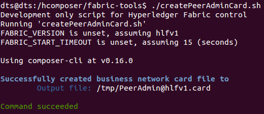 Hyperledger Composer Installation process
